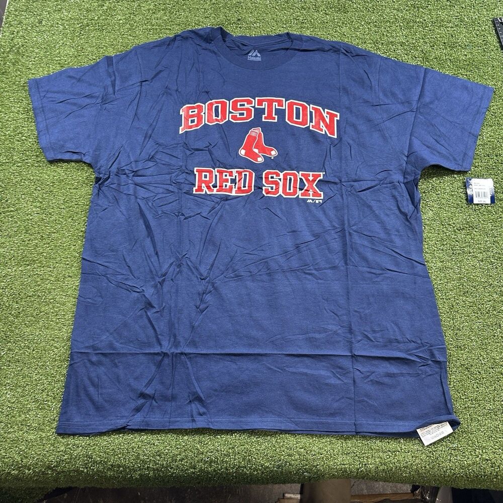 Majestic Boston Red Sox T-Shirt Men's Size 2XL MLB Short Sleeve NWT